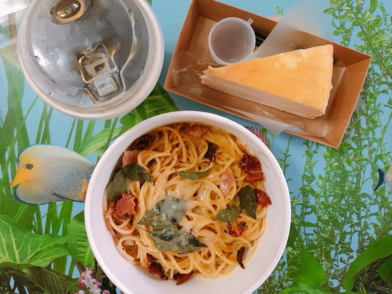 三重 早午餐 甜點-翻轉Flip-義大利麵、千層蛋糕-外帶、外送 @跟著Julie一起走吧