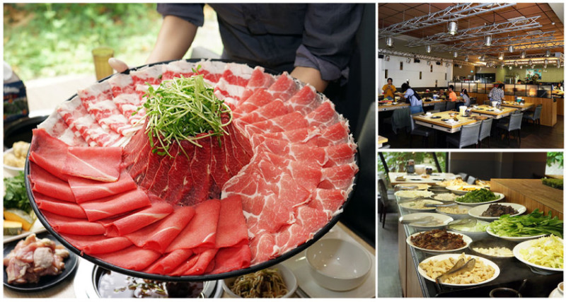【高雄火鍋吃到飽】鬥牛士二鍋 楠梓店｜超大仙肉盤來勢洶洶｜食材多樣自由搭配
