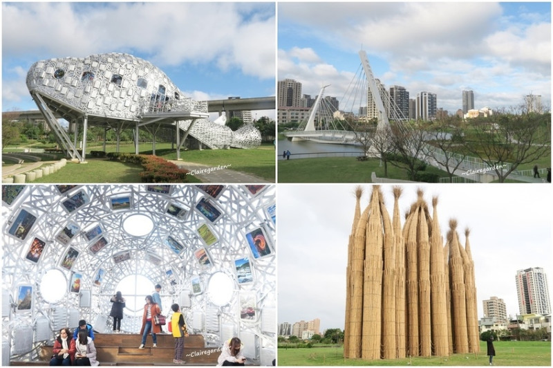 桃園 中壢 青塘園~美麗飛機帶我們看見桃園，巨大裝置藝術