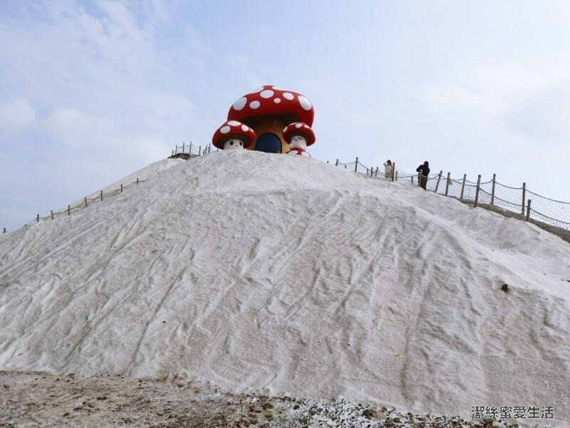 七股鹽山-台南七股/攀爬大鹽山!巨大造景藝術及遊樂設施 - 潔絲蜜愛生活