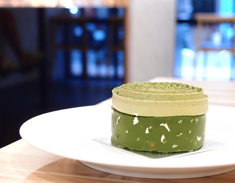 抹茶梅子泡芙，HERZMOMENT 笛瑟甜點工坊，台北難能可貴的法式甜點好店
