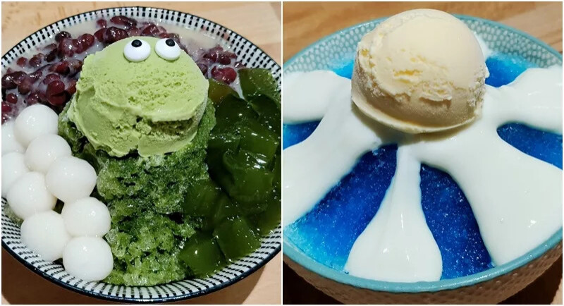 小島日和》高顏值日式冰品店，豪華宇治金時抹茶刨冰超澎拜