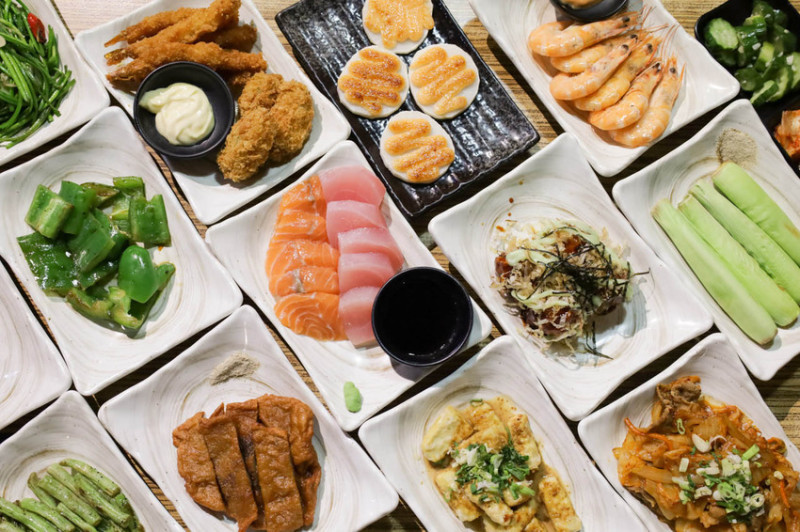 【台北美食・串燒殿】現點現做！499/699串燒吃到飽／炸物、海鮮、快炒熟食通通有