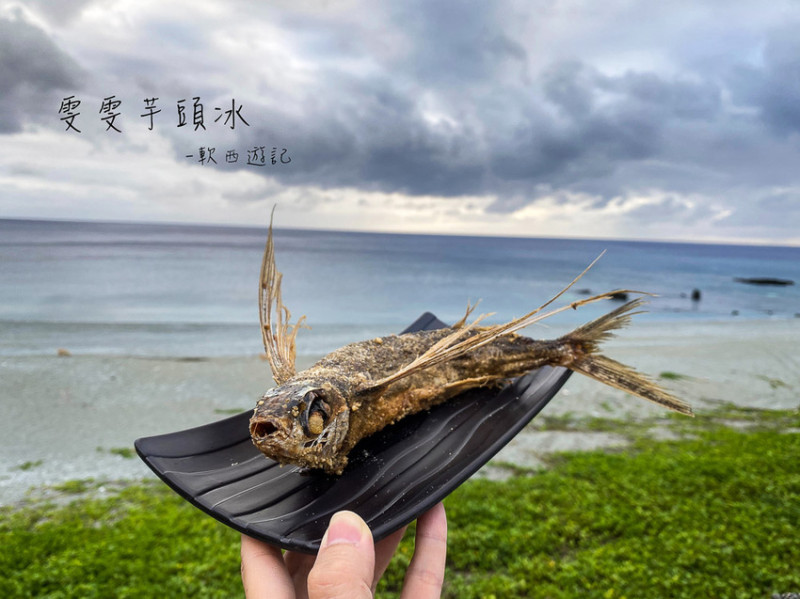 蘭嶼紅頭部落美食推薦》雯雯芋頭冰●來蘭嶼必須天天吃!2球只要50的超夯芋頭冰 加碼蘭嶼必吃酥炸飛魚 - 軟西，遊記