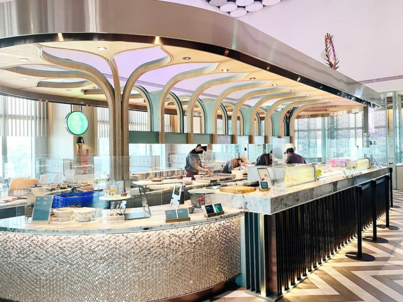 市政府站∣ INPARADISE 饗饗，下午茶吃到飽，坐擁美食與信義區101風景。內含2022饗饗單人價目表。 IR的旅行美食生活