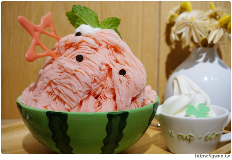 巢a little nest - 板橋新開可愛冰店，還有超吸睛的西瓜雪花冰 