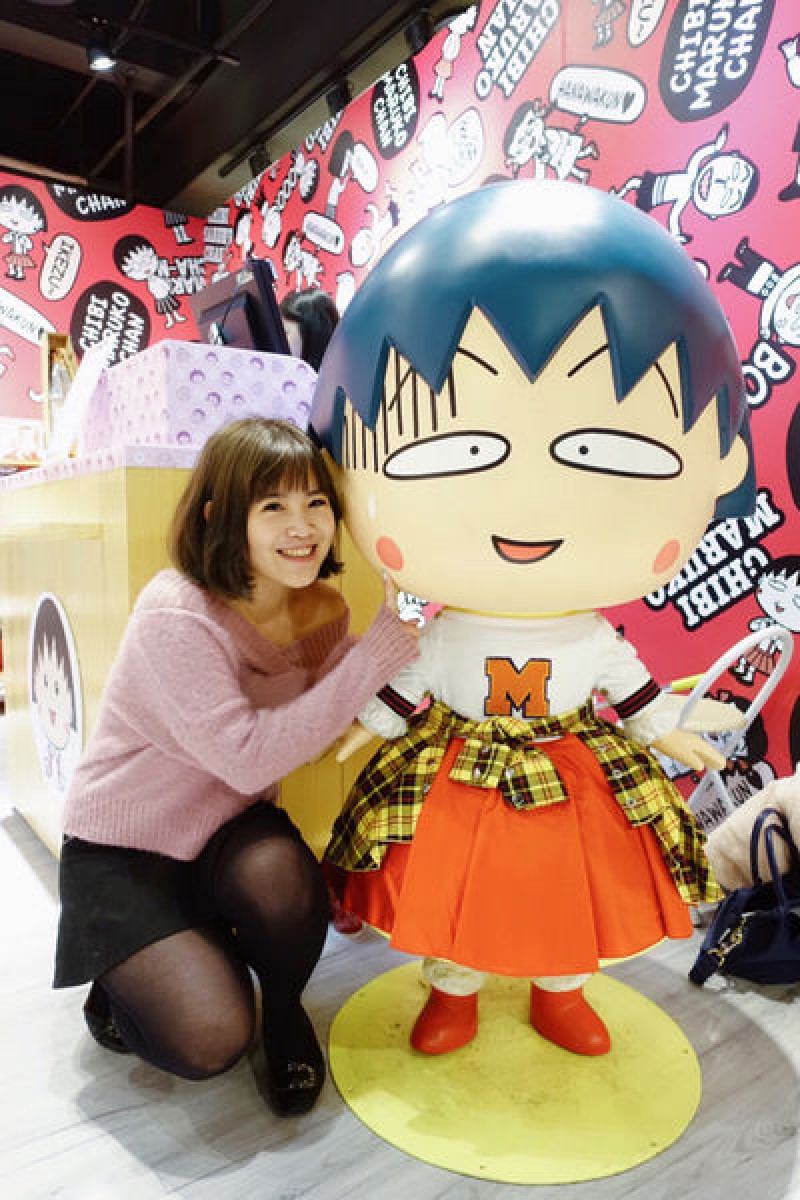 | Taiwan Taipei 台灣 台北 ☻ 櫻桃小丸子 誠品西門期間限定店 | 快來跟最可愛櫻桃小丸子一起屋搭屋搭搭！