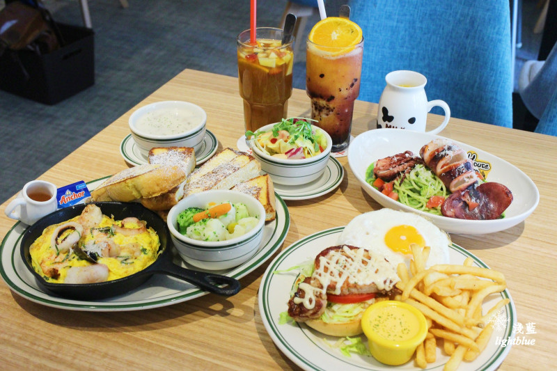 [ 大直站美食 ] 淺藍 × HouseBistro好適廚坊大直店～美麗華商圈大直最美早午餐（文末贈獎）