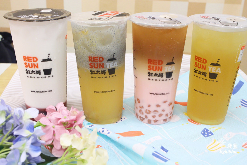 [ 東區．忠孝復興站飲料 ] 淺藍 × 紅太陽國際茶飲連鎖事業 RED SUN TEA (Mr. SUN-海外) 台北sogo店