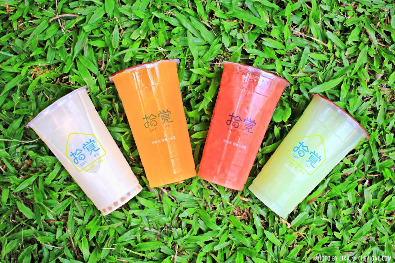 台中西區│拾覺細做輕飲-台中勤美店＊來自亞洲大學的人氣飲品店。招牌芭樂檸檬與鐵觀音珍奶推荐