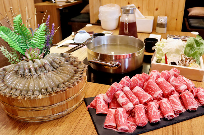 【台北美食】婧 Shabu .婧火鍋(建國店)-『松江南京站』聚寶盆蝦子吃到痛風阿~