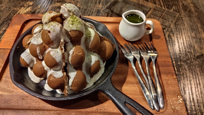 動粉の冰店-桃園八德-漂亮的抹茶金字塔.創意甜品 - 潔絲蜜愛生活