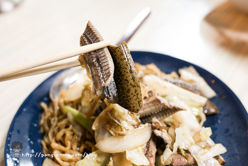 台南國華街近水仙宮周邊美食．乾炒鱔魚麵的爽脆清甜推薦!!