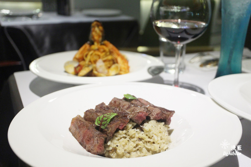 [ 大直站美食 ] 淺藍 × MW義法料理&酒品～推薦嫩煎板腱菌菇燉飯與普羅旺斯淡菜