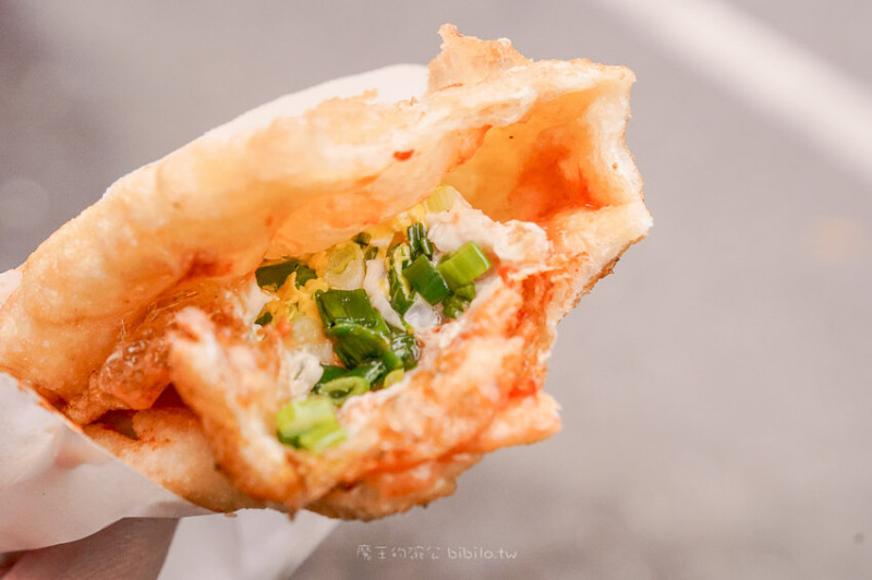 頭城頂埔阿嬤蔥油餅 Ｘ魔王 宜蘭頭城人氣銅板小吃 只要40元！