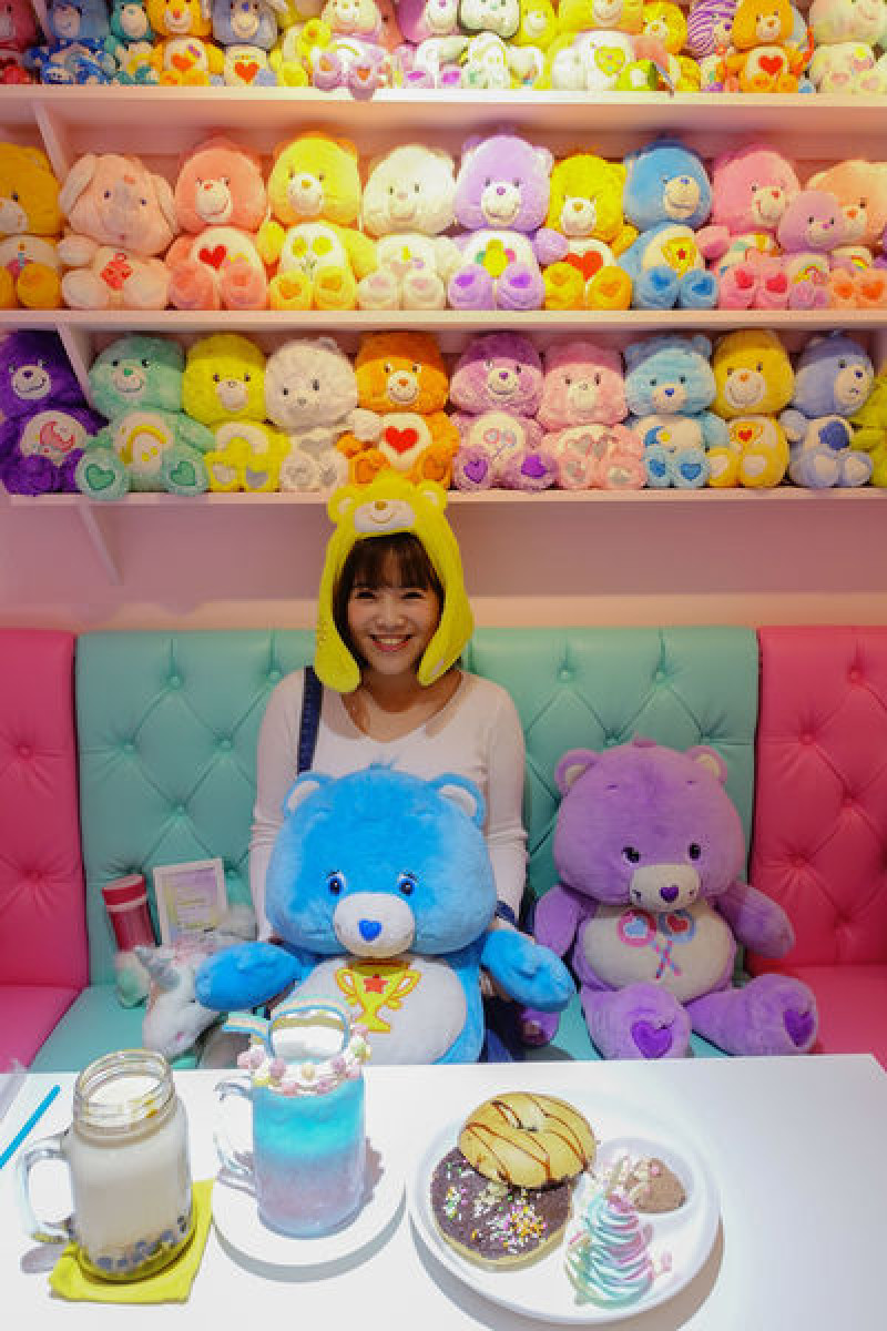 | Taiwan Taichung 台灣 台中 西屯區☻ 王皮香One Pink Shop | 少女心準備爆棚 . IG 熱門打卡下午茶. 整面娃娃牆萌翻天