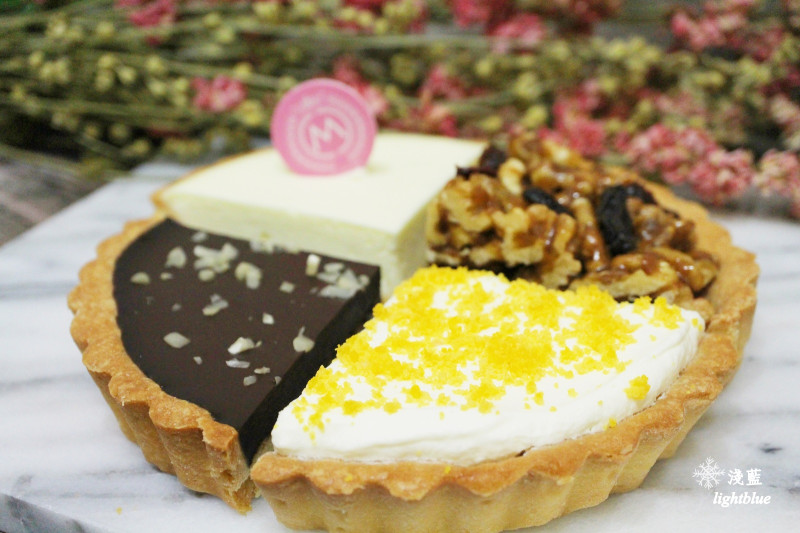 [ 中山國小/行天宮站美食 ] 淺藍 × Muu Caké 霂克～外帶與宅配甜點，還有客製化寫字與繪圖服務(文末贈獎)