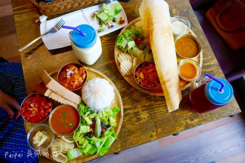 台北中山區｜3 idiots toast & curry三個傻瓜印度蔬食餐廳南京店 吃過最美味的印度料理（台北市／南京復興站）