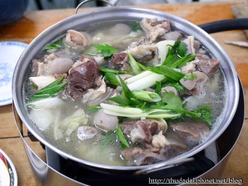 [清甜食記] 台南－朝現宰羊肉~好味的菜頭羊肉鍋