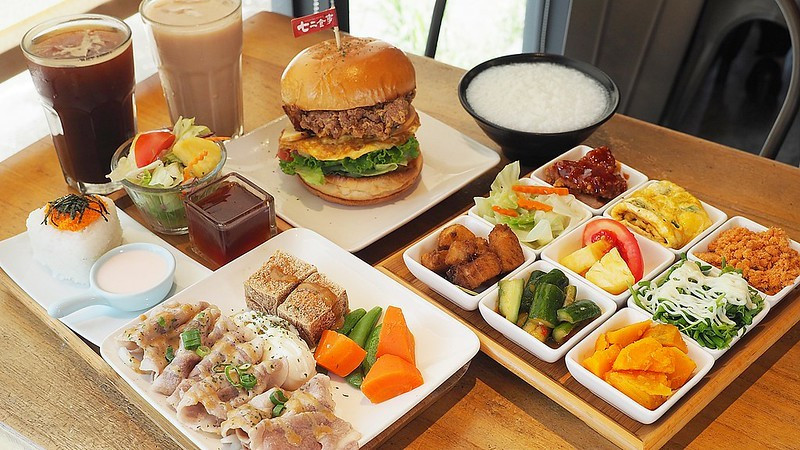 【高雄早午餐推薦】七二食事（7214）早午餐│營養 健康 清新、不一樣的平價早午餐！中西日式手做拼盤，附停車場（內含菜單價格）