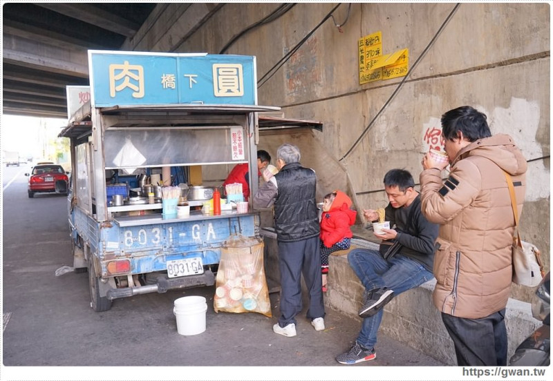 橋下肉圓 | 每天只賣四小時的隱藏版美食，35元肉圓+豬血湯喝到飽