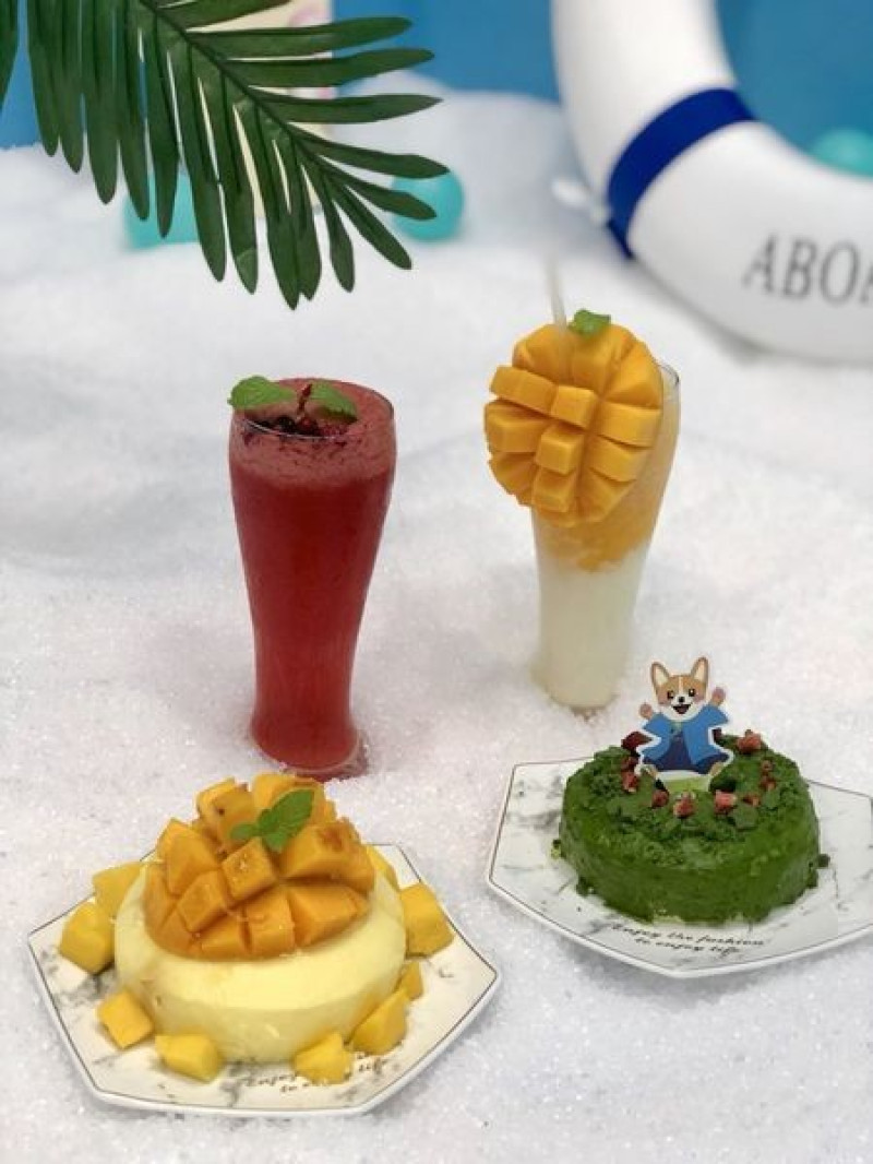 永和甜點下午茶【柯基燒點心舖】夏日沙灘季