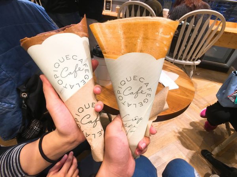 台北信義區 新光三越A8 日本人氣軟式可麗餅- GELATO PIQUE CAFÉ信義店