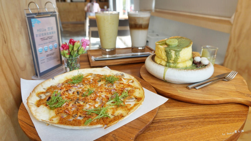 ★台南中西區★正興街商圈【成真咖啡】超人氣舒芙蕾鬆餅/海安路新開幕咖啡廳。