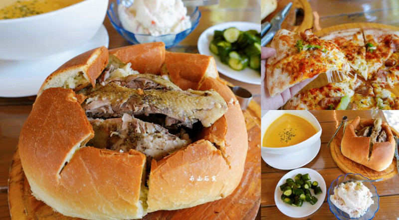 奇山石窯 ❙ 超隱密比臉大麵包雞，沒預約吃不到，高雄旗山麵包雞!