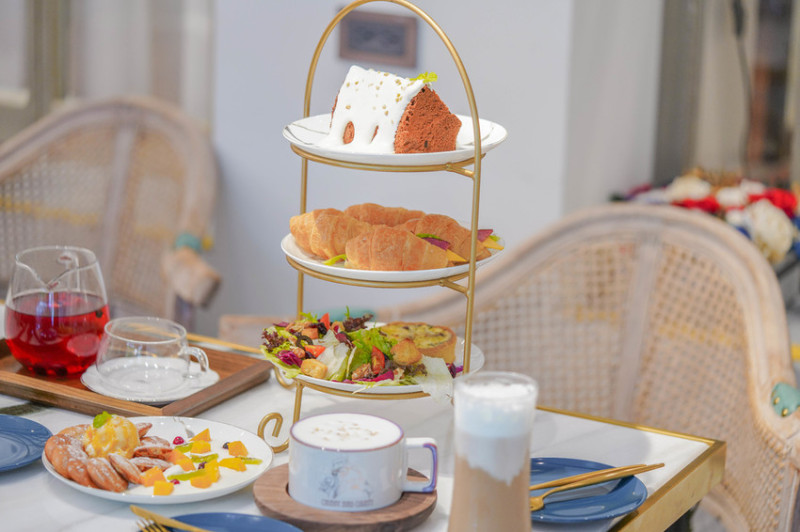 Chubby Bird County 茶彼鳥咖啡廳X魔王 台北松山區 古典歐式浪漫咖啡廳 IG熱門打卡店  松山早午餐下午茶 捷運南京三民站 內文有店家資訊