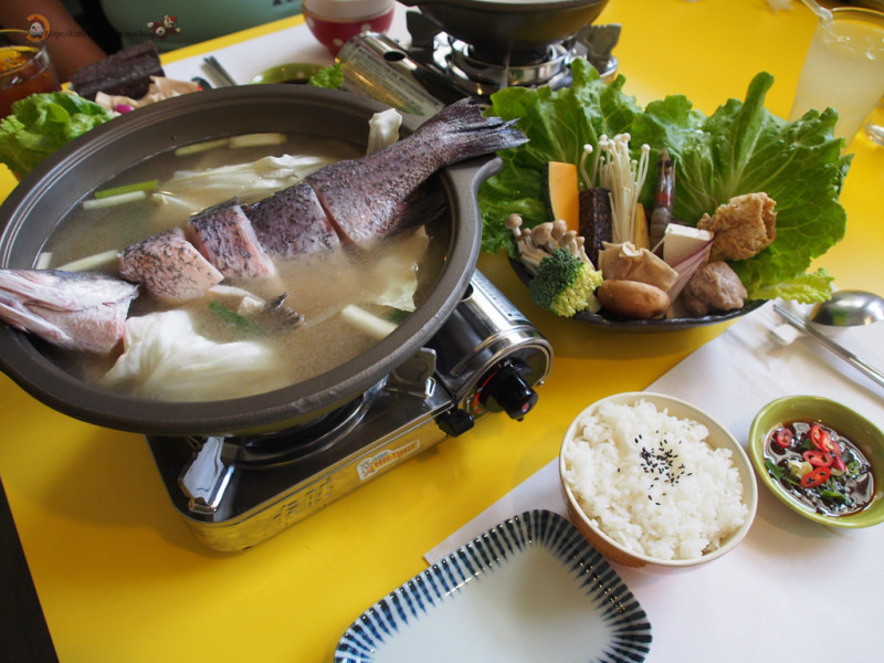 台南東區火鍋推薦 滿滿一鍋  醉雞火鍋好特別 整條鱸魚端上桌真澎湃 3Y8M27D