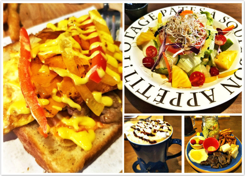 新北土城早午餐輕食推薦【Homa咖啡·早午餐】可供自助搭配的早午餐推薦~ 即便非假日也能感受到滿滿的來店人潮阿!!