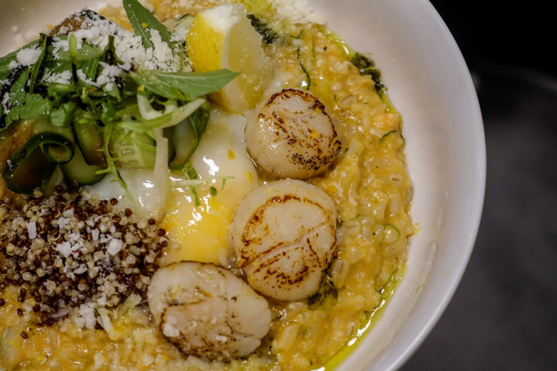 桔梗燉飯X魔王 台北中山區 你愛燉飯嗎 我好愛燉飯 海洋清新感 綠巨人浩客風味燉飯  捷運雙連站 內文有店家資訊