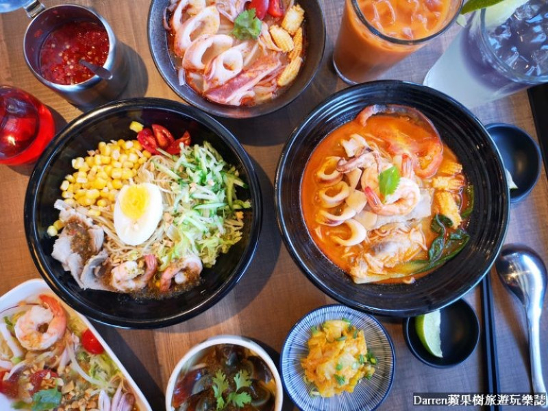 『桃園大竹美食』丁金泰式涼麵米粉湯/隱藏版人氣泰式創意料理/桃園南崁美食小吃 - Darren蘋果樹旅遊玩樂誌