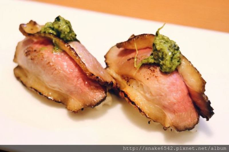 【法竹壽司すし私密廚】台南北區 無菜單 創意料理 預約制 法式肉燥飯 櫻桃鴨壽司