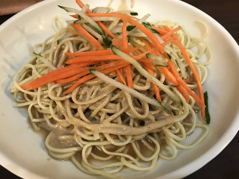 [台北] 永春捷運~易鄉涼麵-好吃順口的麻醬涼麵