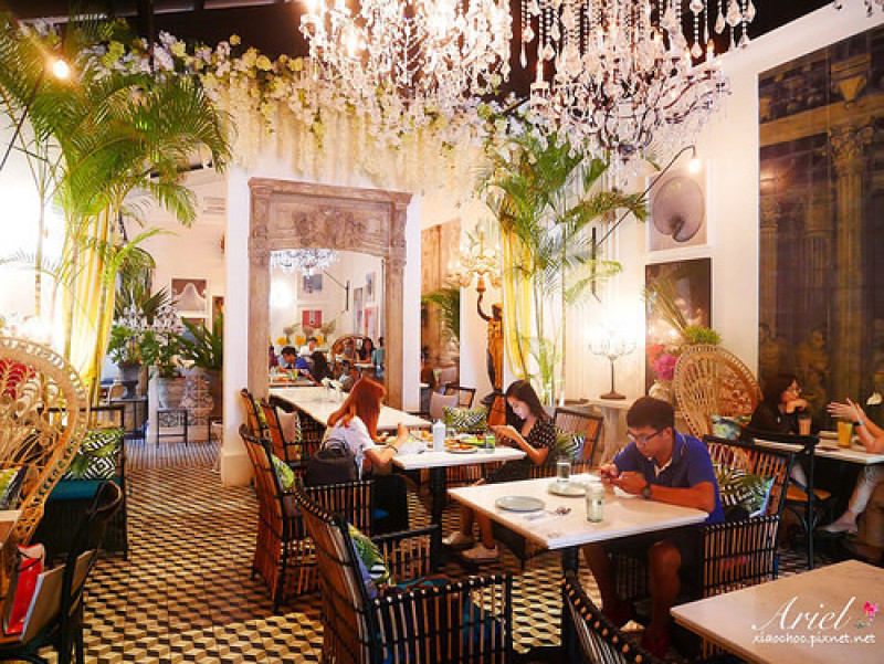 【高雄美食】BoboRose Coffee ✾ WOO Taiwan 二店 ✾ 南洋的綠意風情 x 美術館的藝術氣息