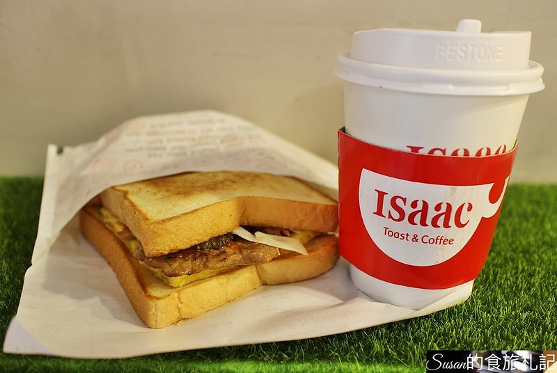 台中美食|跟妹妹一起來愛時刻韓國第一名吐司品牌 ISAAC Toast & Coffee 惠來店約會，免出國享美食