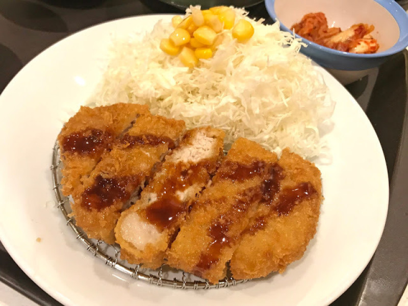 [食記] 松屋。炸豬排定食、黃金豬排蓋飯12/18恢復販售(每日限定50份)
