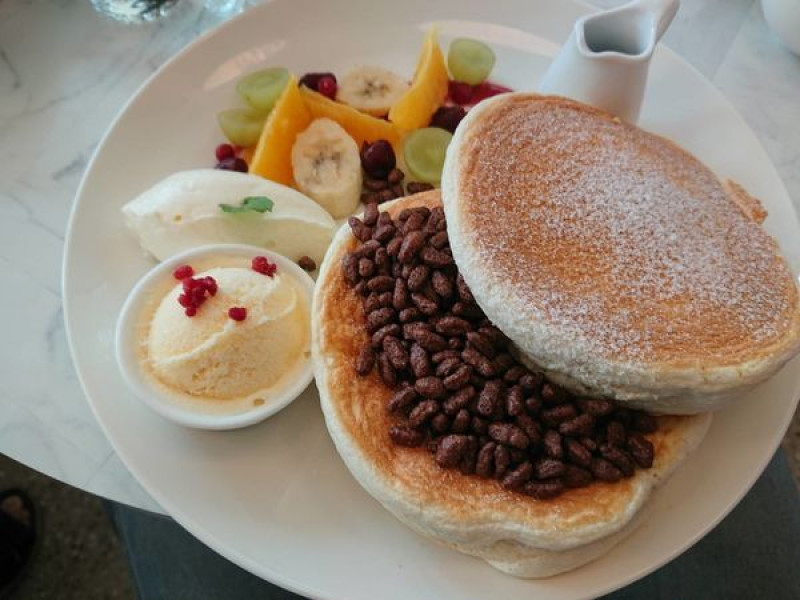 [高雄美食] Cafe del SOL-福岡人氣舒芙蕾鬆餅高雄漢神巨蛋也吃得到 /高雄美食推薦 /高雄巨蛋美食 /舒芙蕾鬆餅