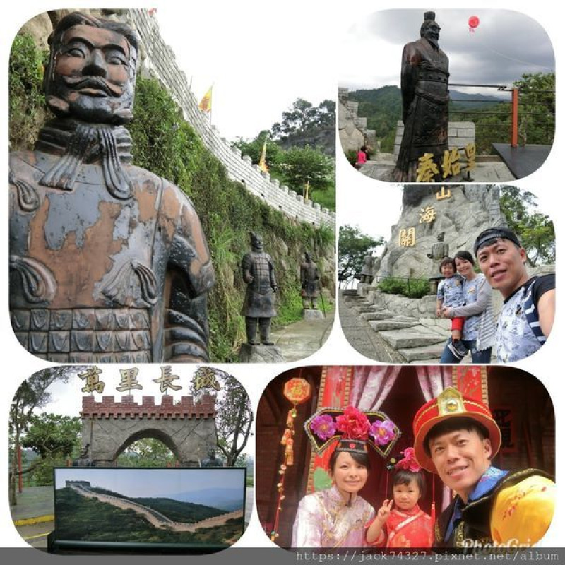 {台南景點}「白河萬里長城文化主題館」不用出國就可以登上萬里長城，還可以免費租借戲服，一秒變格格上演宮廷穿越劇