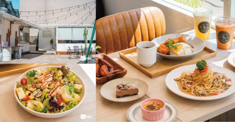 食久茶事｜台中大里超人氣聚會餐廳，純白玻璃貨櫃屋，派對、抓周、求婚場地推薦