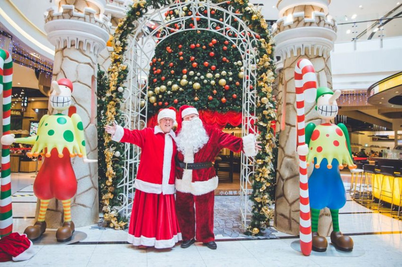 2018 全台最美 6000坪地下聖誕遊逛街城  『太skr了!中壢大江聖誕拍照打卡八大亮點』拍照+美食 All here