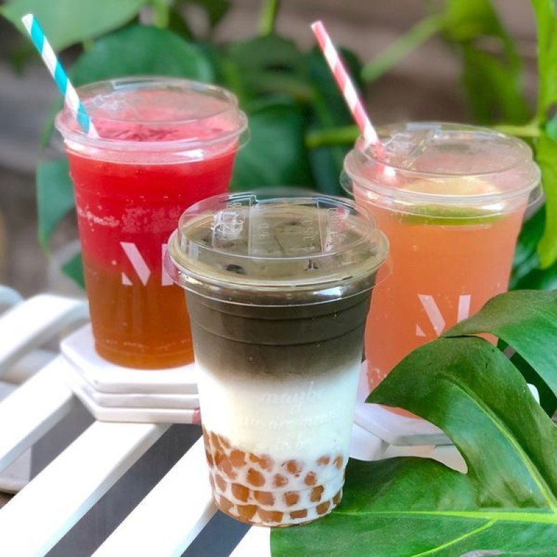 【MAYBE時尚水果飲品】台北東區最美的飲料