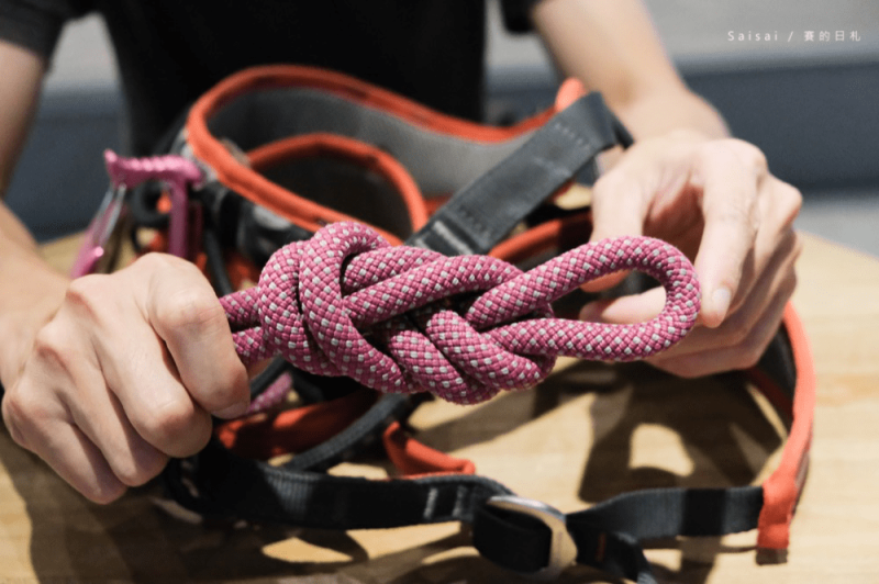 台中攀岩 Dapro indoor climbing 室內攀岩場｜第二堂-應該如何打出攀岩的安全繩結呢？繩結怎麼樣打才是最安全的？