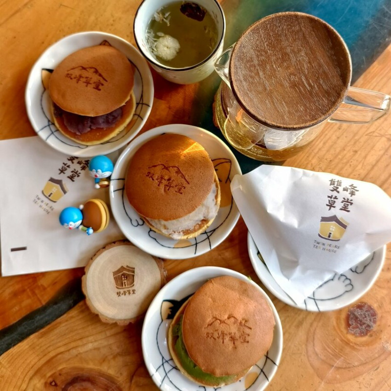 苗栗縣銅鑼鄉銅鑼秘境：雙峰草堂的祕密花園，手工銅鑼燒讓人一吃難忘！