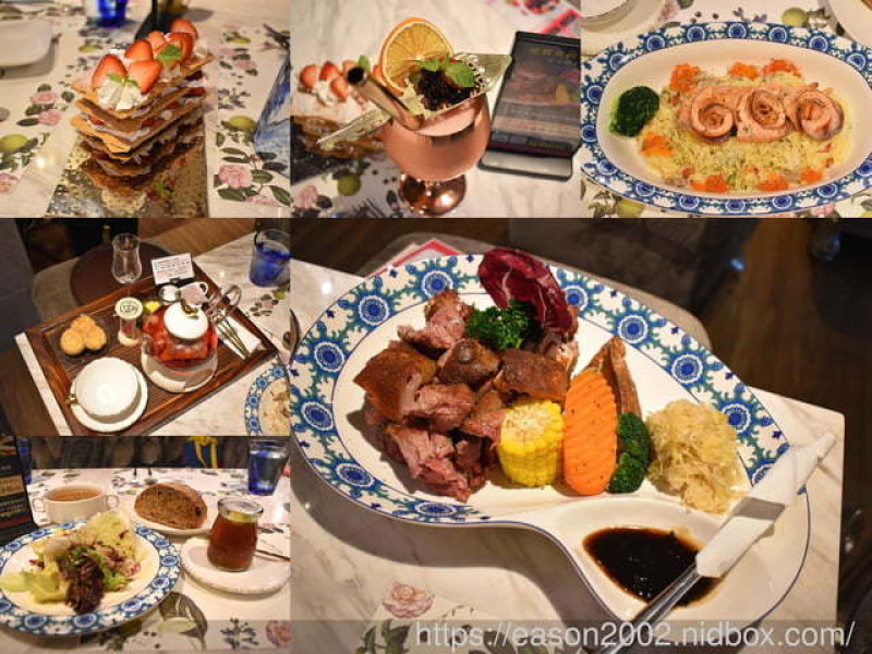 桃園悠閒下午茶推薦。B&G德國農莊複合式茶館。享受貴婦般的下午茶天堂，凡點德國豬腳免費升級套餐