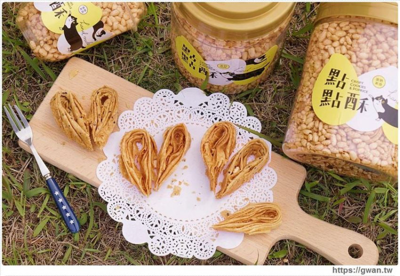 台中最新伴手禮 | 摔不碎蛋捲點點酥，千層蛋捲搭配現爆米香，還有隱藏優惠每桶再省60元！！