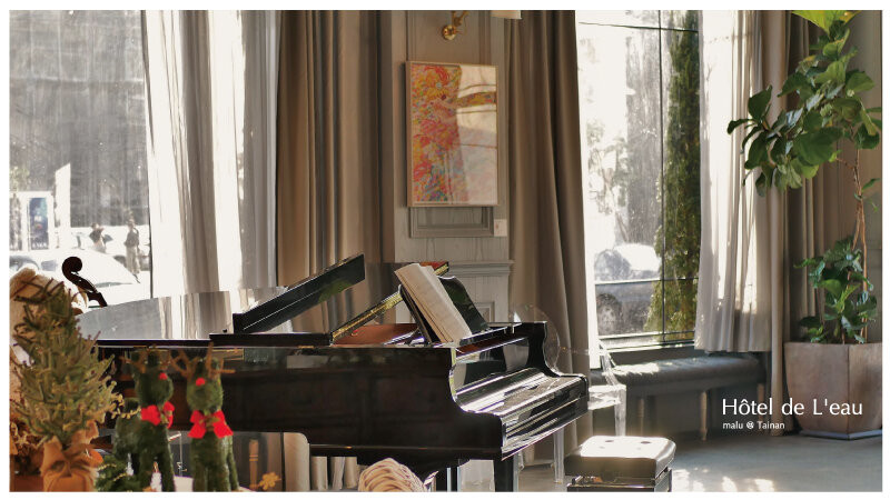 《台南安平》留飯店Hôtel de Ľeau│安平運河畔有著美好早餐時光的法式浪漫旅店