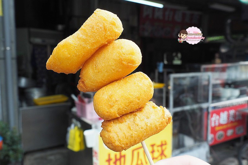 【高雄│鳳山】阿力地瓜球│你有吃過這款超巨大、口感扎實的地瓜球/QQ蛋嗎？